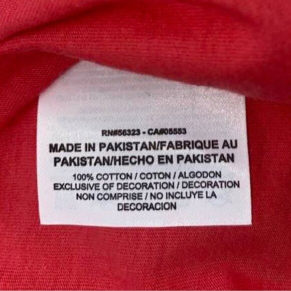 NWT Nike Slim-Fit “Too Real to Fake It” V-Neck Tee • Women’s M, 100% Cotton - Picture 6 of 9